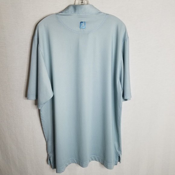 Footjoy Mens Polyester Stretch Polo Golf Shirt - Picture 3 of 4